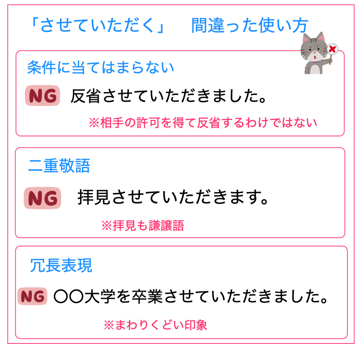 「させていただく」は敬語!正しい使い方・間違った使い方・言い換え方法 | 記事ブログ