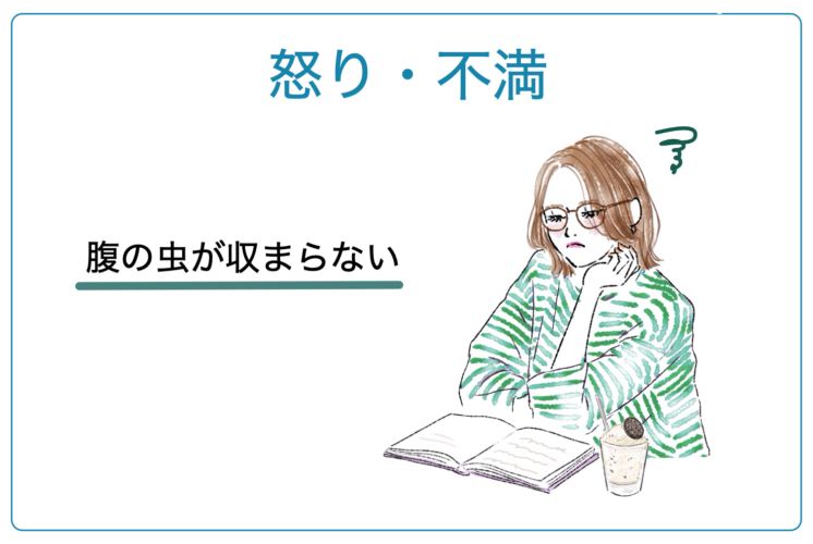 怒り・不満を表す言葉・一覧