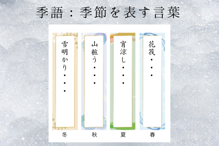 季語の意味