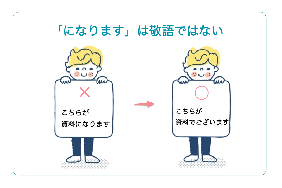 「になります」は敬語ではない！使い方解説